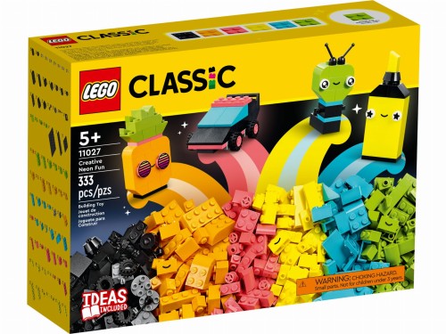 LEGO 11027 Classic Kreatywna zabawa neonowymi kolorami