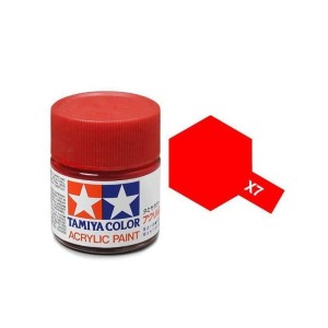 Tamiya 81007 X-7 Red 23ml farba akrylowa