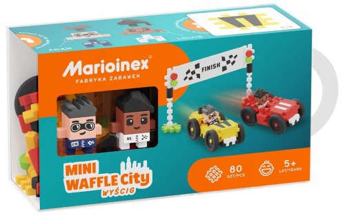 Marioinex KLOCKI WAFFLE MINI - WYŚCIG 80EL (1).jpg