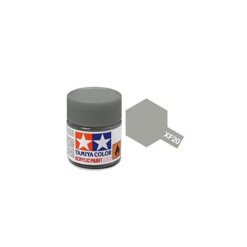 TAMIYA 81720 XF20 Medium Grey Acrylic paint 10ml