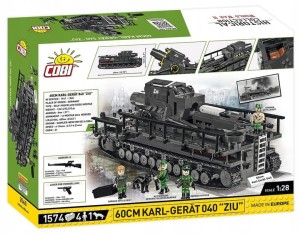 COBI 2560 Mała Armia Karl-Gerät 040 ZIU