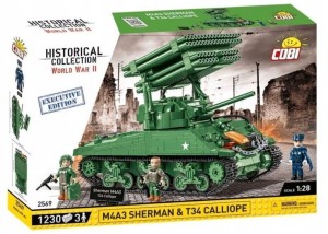 Cobi 2569 M4A3 SHERMAN & T34