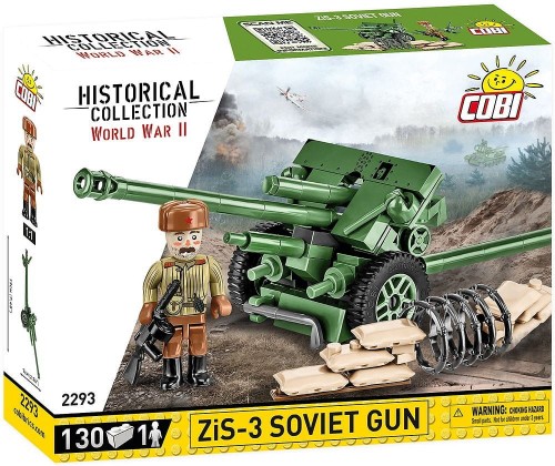 Cobi 2293 Historical Collection. ZiS-3 76 mm Divisional Gun M1942 (1).jpg