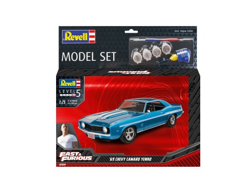 67694 REVELL Fast & Furious 1969 Chevy Camaro Yenko