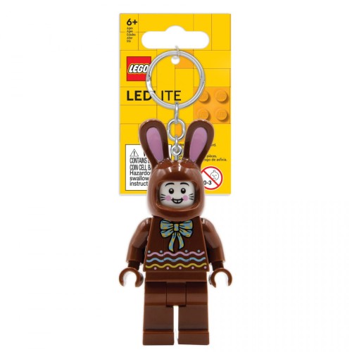 LEGO® LGL-KE180 Brelok do kluczy z latarką Czekoladowy Króliczek