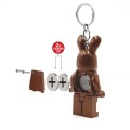 LEGO® LGL-KE180 Brelok do kluczy z latarką Czekoladowy Króliczek (6)