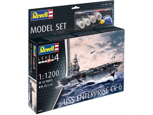 Revell 65824 USS Enterprise CV-6 - Model Set