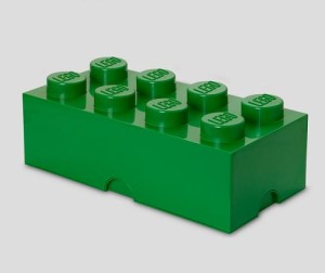 LEGO Pojemnik na klocki 8 zielony