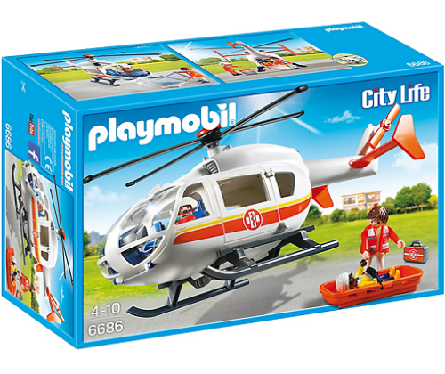 PLAYMOBIL 6686 Śmigłowiec ratunkowy