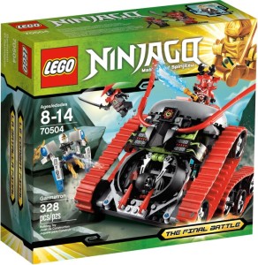 LEGO 70504 Ninijago Garmatron wiek 8-14
