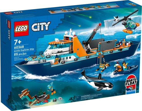 Lego 60368 City Łódź badacza Arktyki