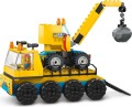 Lego 60391 City Ciężarówki i dźwig z kulą wyburzeniową (3)