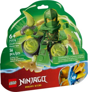 LEGO 71779 Ninjago Smocza moc Lloyda - obrót spinjitsu