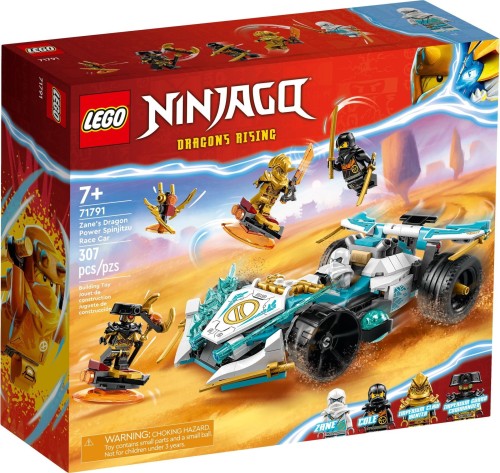 Lego 71791 Ninjago Smocza moc Zane’a - wyścigówka spinjitzu
