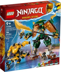 LEGO 71794 Ninjago Drużyna mechów ninja Lloyda i Arina