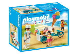 PLAYMOBIL 9426 Rower z wózkiem z lodami