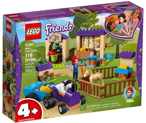 LEGO ® 41361 Stajnia ze źrebakami Mii