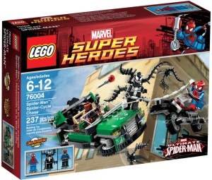 LEGO 76004 Super Heroes Spiderman Pościg na motorze