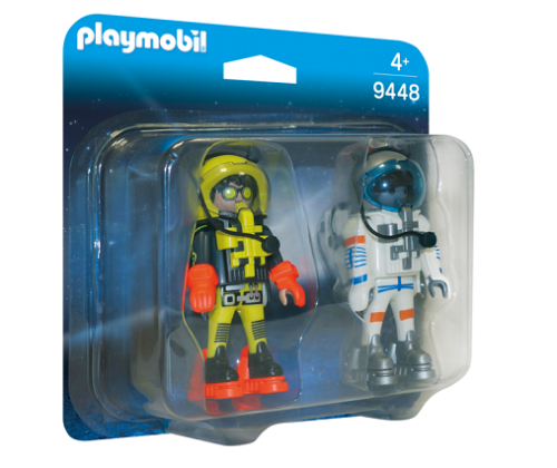 PLAYMOBIL ® 9448 Duo Pack Astronauci