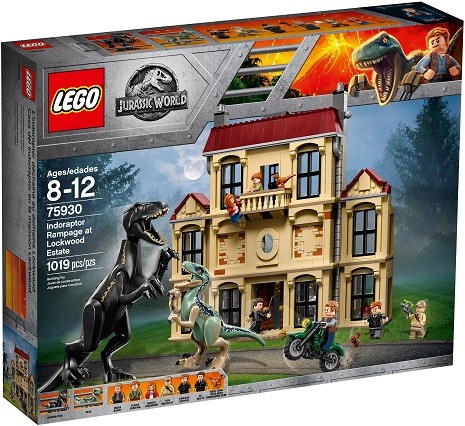 LEGO ® 75930 Jurassic World Atak Indoraptora 