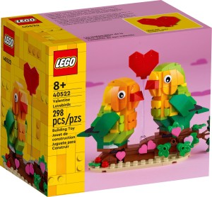 LEGO 40522 SEASONAL Walentynkowe papużki nierozłączki