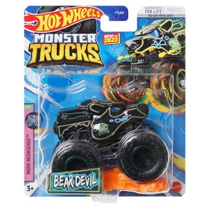 Hot Wheels FYJ44 HLT01 Pojazd Monster Trucks BEAR DEVIL