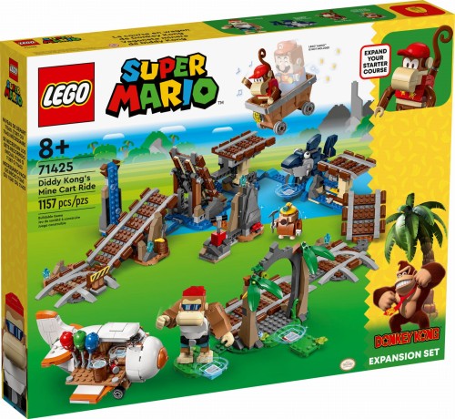 LEGO 71425 Super Mario Przejażdżka wagonikiem Diddy Konga - zestaw rozszerzający (1).jpg