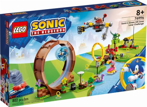 LEGO 76994 Sonic the Hedgehog Sonic - wyzwanie z pętlą w Green Hill