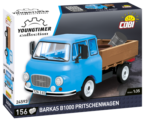 COBI 24593 Samochód Barkas B1000 Pritschenwagen YOUNGTIMER COLLECTION (1).png