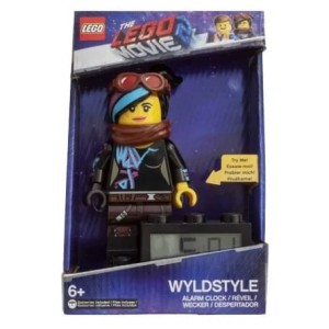 LEGO 9003974 Movie 2 Wyldstyle dziecięcy miniaturowy budzik