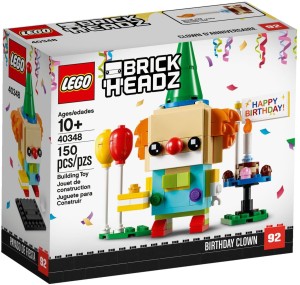 LEGO 40348 BrickHeadz Klaun z urodzinowego przyjęcia