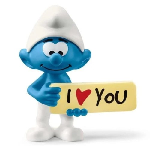 Schleich 20823 Smerf z napisem 'ILOVE YOU'.jpg
