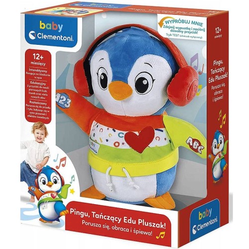 Clementoni 50717 Pingu Tańczący Edu Pluszak (1).jpg