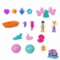 MATTEL HKV47 Polly Pocket Wyspa skarbów Kuferek Zestaw (3)