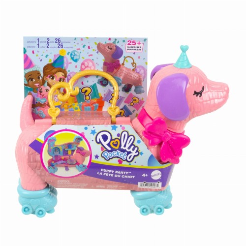 MATTEL HKV52 Polly Pocket Imprezka Pieska Zestaw