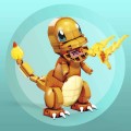 MATTEL GKY96 Mega Charmander Średni Pokemon do zbudowania (2)
