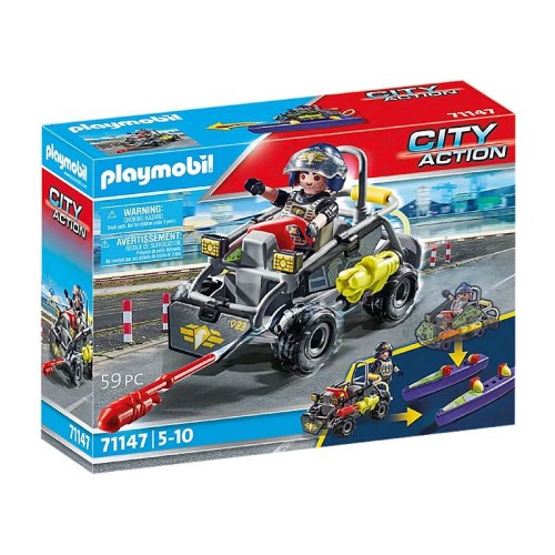 Playmobil 71147 Quad terenowy jednostki specjalnej