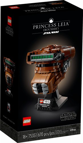 LEGO Star Wars 75351 Hełm księżniczki Lei