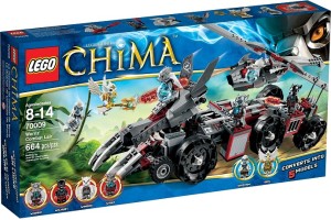 LEGO 70009 Chima Pojazd bojowy Worriza