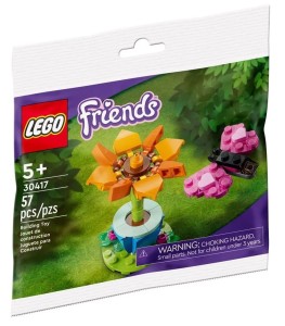 LEGO 30417 Friends Ogrodowy kwiat i motyl