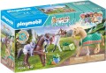 Playmobil 71356 HORSES OF WATERFALL 3 konie: Morgan, Quarter Horse i Angloarab Shagya