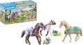 Playmobil 71356 HORSES OF WATERFALL 3 konie: Morgan, Quarter Horse i Angloarab Shagya (1)