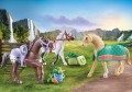 Playmobil 71356 HORSES OF WATERFALL 3 konie: Morgan, Quarter Horse i Angloarab Shagya (2)