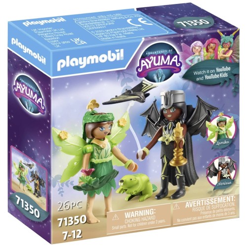 Playmobil 71350 AYUMA Forest Fairy & Bat Fairy z tajemniczymi zwierzątkami