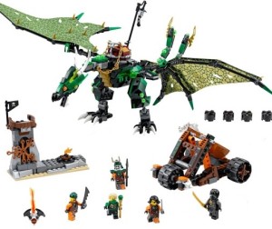 LEGO 70593 Ninjago Zielony smok NRG