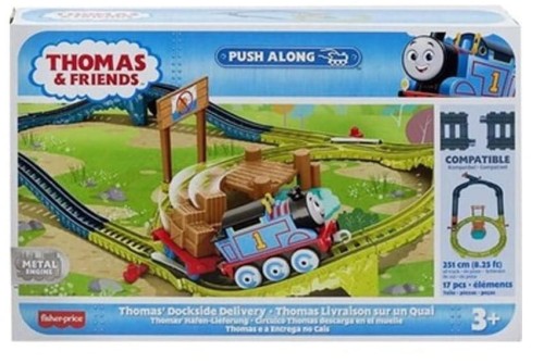 Fisher Price HGY82 HPM64 TOMEK I PRZYJACIELE Dostawa do portu Zestaw