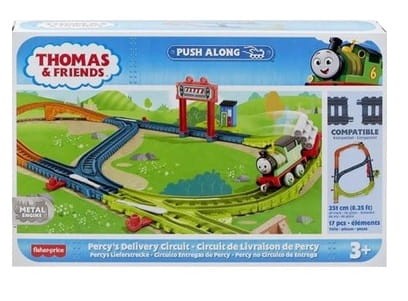 Fisher Price HGY82 HPM63 TOMEK I PRZYJACIELE Zestaw do przejażdżki i zrzutu