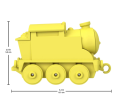 Fisher Price HNP80 HPH36 TOMEK I PRZYJACIELE Lokomotywa niespodzianka zmieniająca kolor (3)