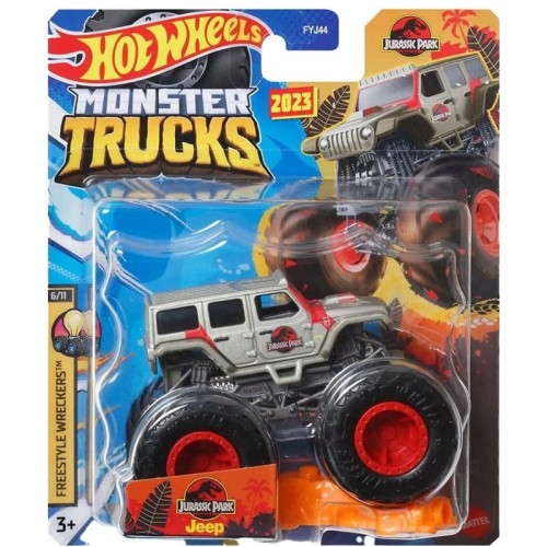 Hot Wheels HLT08 Monster Trucks Jurassic Park Jeep.jpg