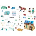 Playmobil 71352 HORSE OF WATERFALL Hipoterapia i lecznica zwierząt (2)